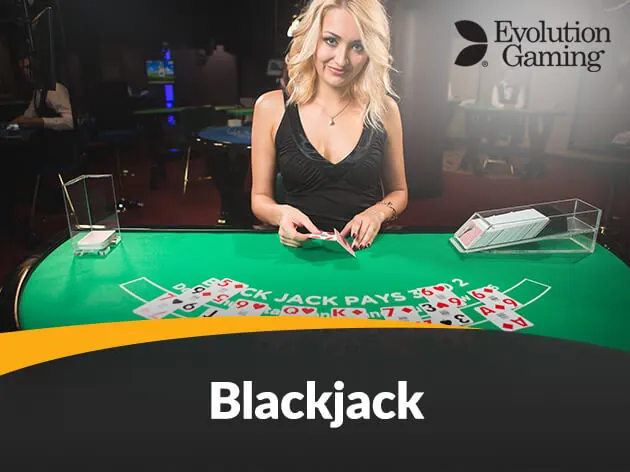 Evolution Blackjack canlı masası