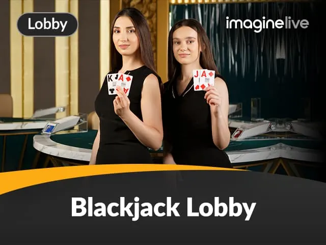 ImagineLive Blackjack Lobby canlı masası