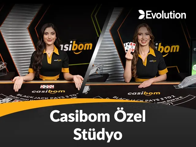 Casibom özel stüdyo canlı blackjack masası