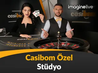 Casibom özel stüdyo canlı rulet masası, ImagineLive